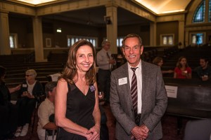 Cheri and Tom Rasmussen, Town Hall