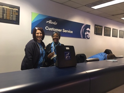 Alaska Airlines Staff Oct 2019