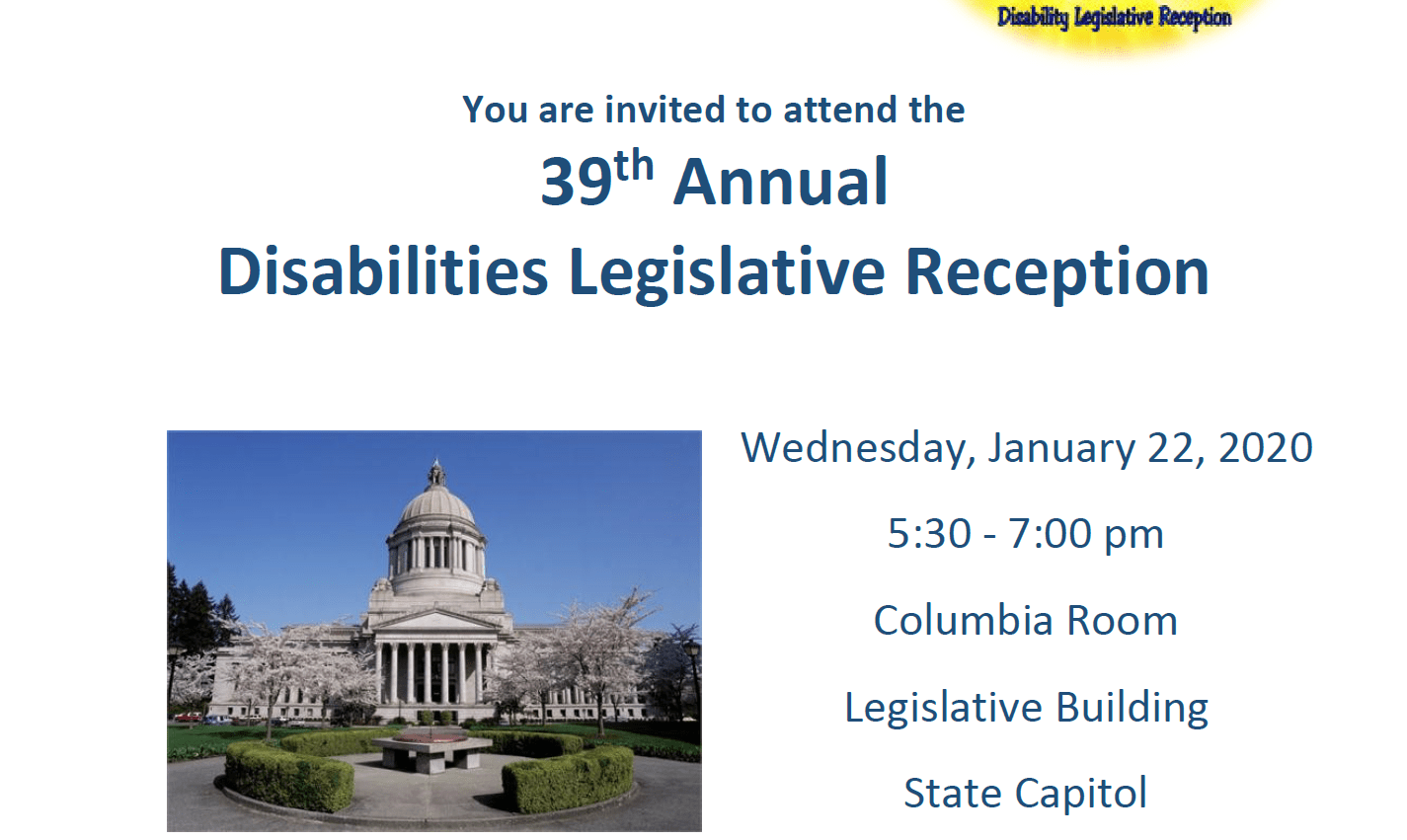 disabilities reception snip